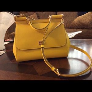 Dolce & Gabbana Sicily Tote Calf Leather